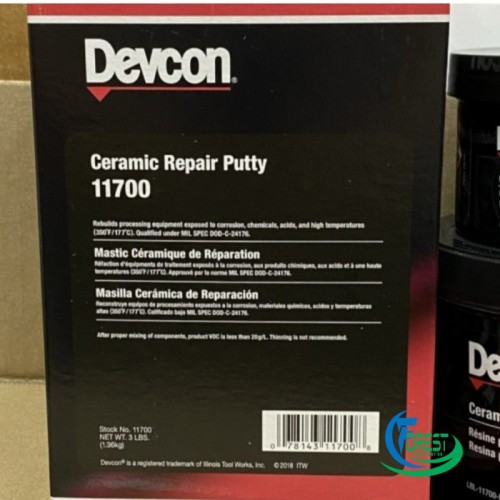 Mát tít đắp sửa chữa Devcon 11700 Ceramic Repair Putty