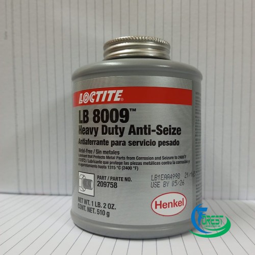 Mỡ bôi trơn Loctite LB 8009 Heavy Duty Anti-Seize 510g