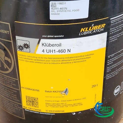 Dầu bánh răng Kluberoil 4 UH 1-460N 20L