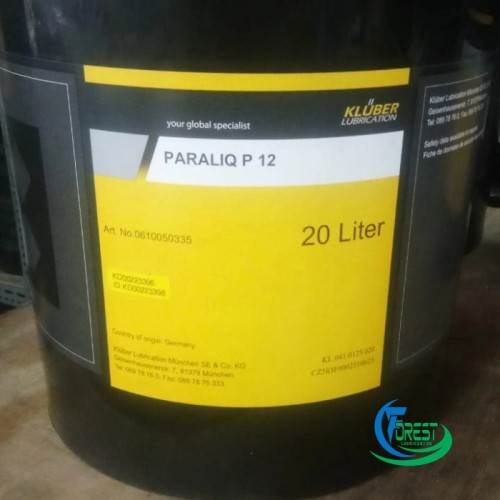 Dầu bôi trơn Kluber Paraliq P 12 20L