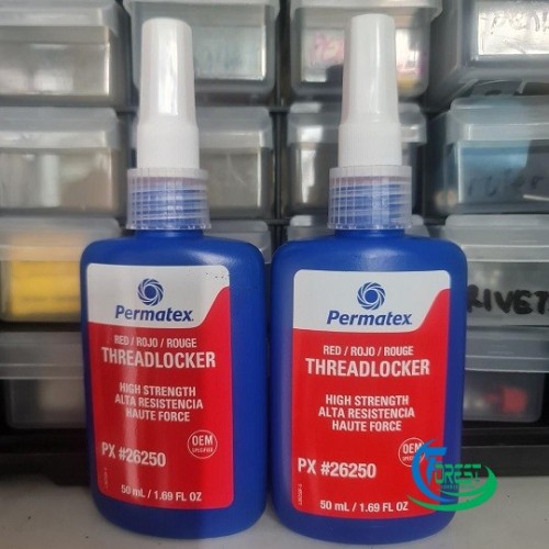 Keo khóa ren Permatex 26250 Red Threadlockers 50ml