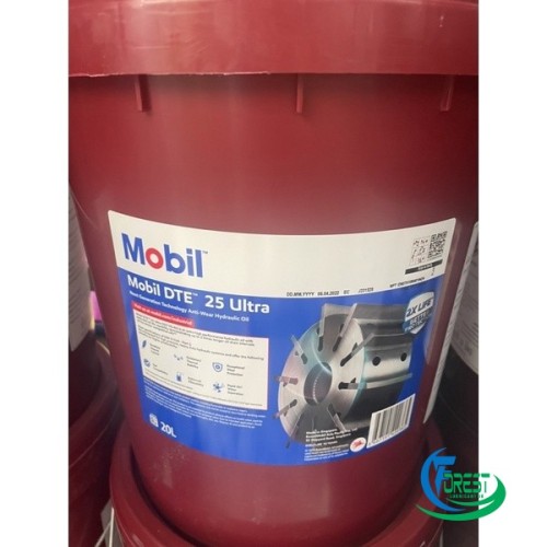 Dầu nhờn thủy lực Mobil DTE 25 Hydraulic Oil 20L