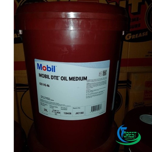 Dầu nhờn Mobil DTE Oil Medium ISO VG 46 20L