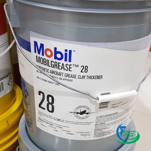 Mỡ Mobilgrease 28 Synthetic Aircraft Grease 16kg