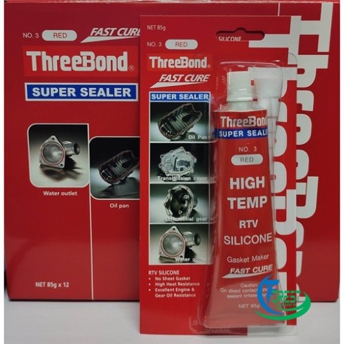 Keo dán Threebond No 2 High Temp Red RTV Silione 85g